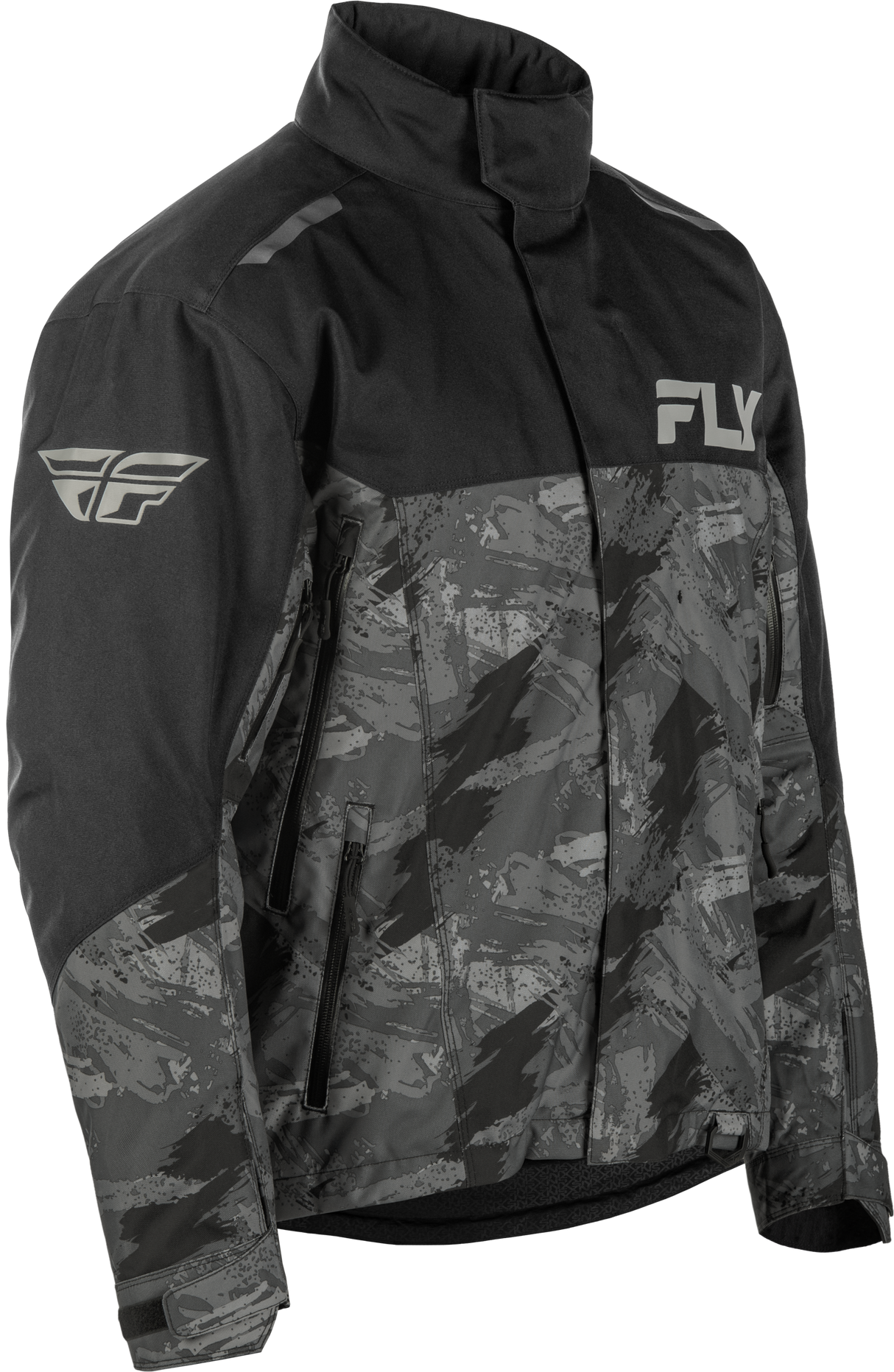 Fly Racing Snx Pro Jacket Black 3X - Snowmobile Gear for Adults with Weatherproof and Insulated Features