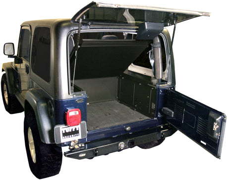Tuffy Products Security Deck Enclosure for Jeep Wrangler YJ & TJ – 1987-2006, Black Part #240-01