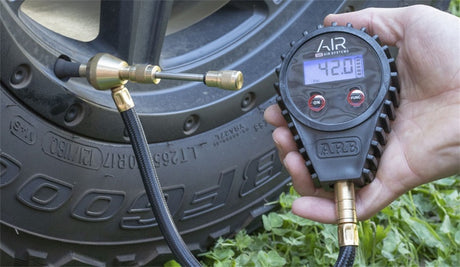 ARB E-Z Deflator Digital Gauge — Accurate Tire Pressure Measurement up to 75 PSI with Blue Backlit Display