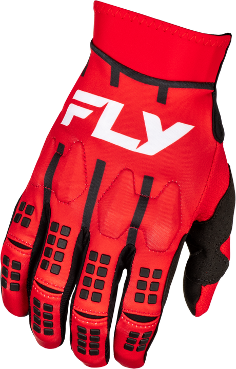 Fly Racing Evolution DST Gloves for Motocross and Off-Road - Red/White/Black, Extra Small