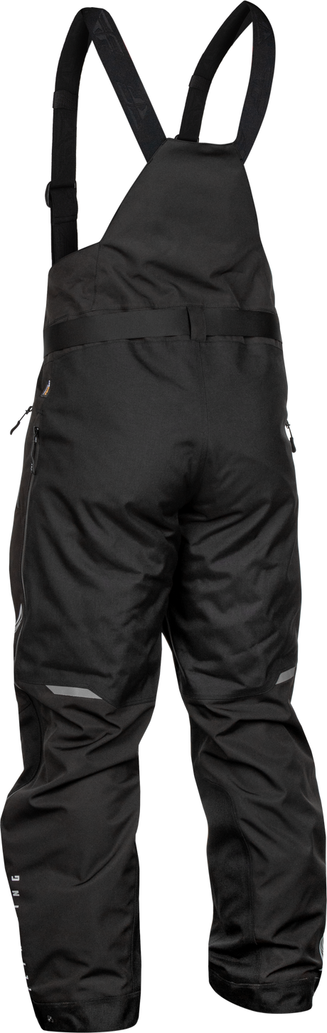 Fly Racing Carbon Bib Black/Grey XL Tall Motorcycle Riding Bibs - Universal Fit for Off-Road and Motocross Bikes