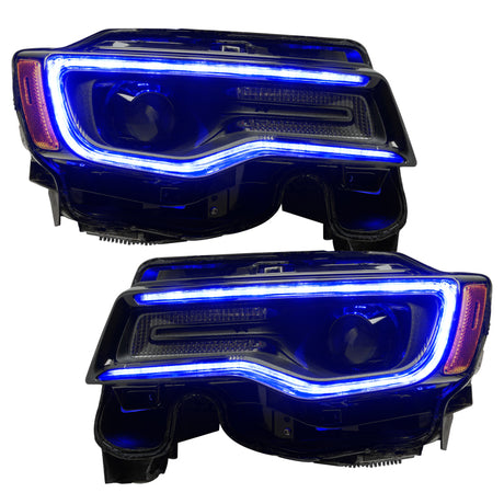 Oracle 1421 Jeep Grand Cherokee Dynamic Headlight DRL Upgrade Kit ColorSHIFT Dynamic