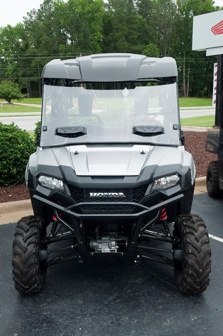Seizmik Versa Vent HC for Honda Pioneer 700 (2017-2019) - Durable Polycarbonate Windshield with Adjustable Vents