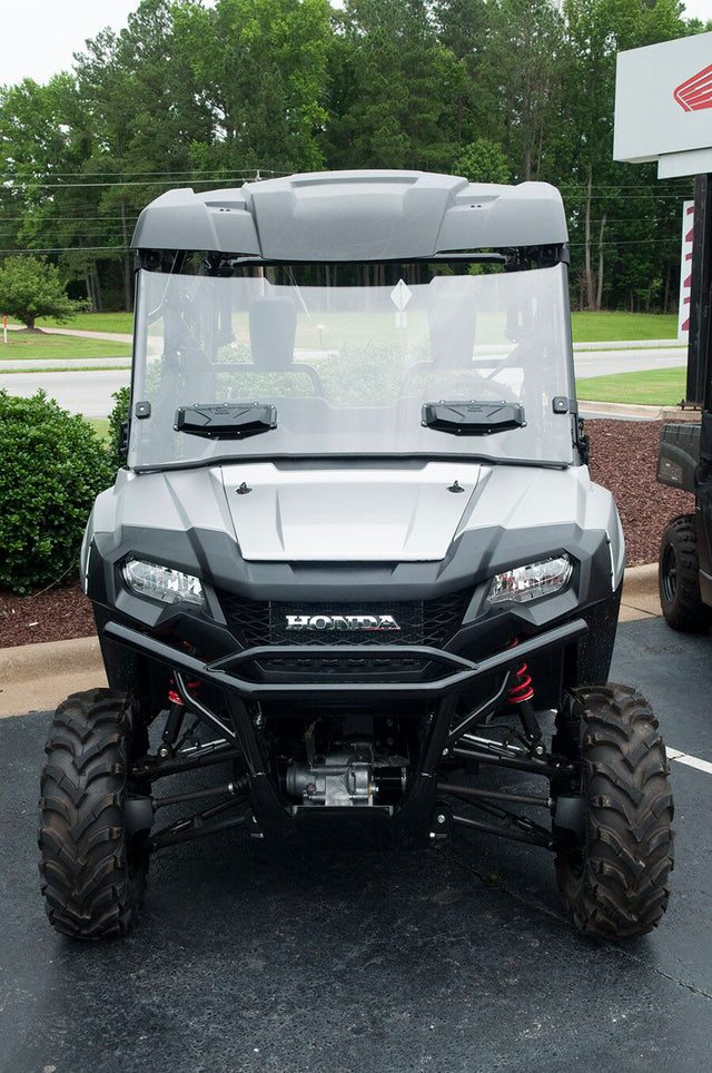 Seizmik Versa Vent HC for Honda Pioneer 700 (2017-2019) - Durable Polycarbonate Windshield with Adjustable Vents