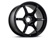 Advan RG-4 18x8.5 +44 Semi Gloss Black Wheel for Honda Civic, Toyota Camry, Mazda 6, Subaru Impreza, and More