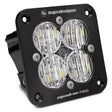 Baja Designs Squadron Pro Black Wide Cornering Pattern Flush Mount LED Light Pod - Part #491005