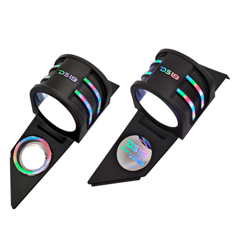 DS18 SLG-HD6V2 Headrest Enclosure for Polaris Slingshot with 4 x 6.5-inch Speaker Compatibility