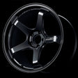 Advan GT Beyond 18x9.5 +38 Racing Titanium Black Alloy Wheel for 2010-2023 Honda Accord, Toyota Camry, Mazda 6, Subaru Outback