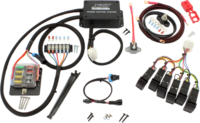 XTC Power Products Plug N Play Power Control System with 6 Switches for Toyota YXZ Vehicles