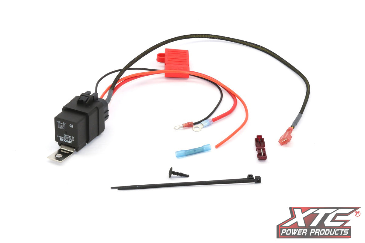 XTC Power Products UNI-HB-RELAY Plug and Play High Beam Kit for Universal Vehicles