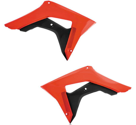 Acerbis 17-22 Honda CRF250R/CRF450R/CRF450R-S Radiator Shroud - Red/Black