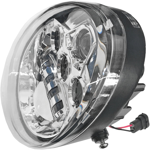 Pathfinder VRODC LED Headlight for Harley Davidson V-Rod Models (2002-2009)