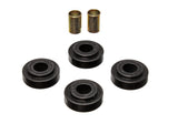 Energy Suspension 11.7101G Front Strut Rod Bushing Set for 1979-1985 Mazda RX-7 - Performance Polyurethane, Black