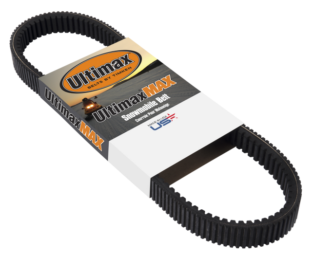 Ultimax Snowmobile MAX Belt Part MAX1034M3 – Reliable Performance for Vintage and Lower HP Snowmobiles