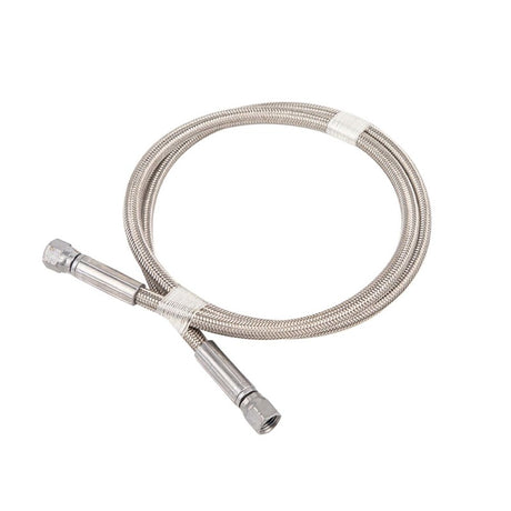 ARB Reinforced Stainless Steel Braided PTFE Hose with Female JIC-04 Fittings, 1 Meter