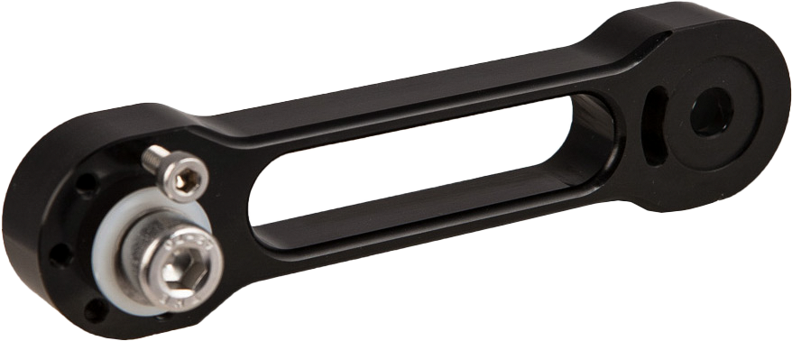 AXIA Device Arm 6-Inch Extension for Off Road and Powersports Vehicles – Black (Part Number: MODDA6-BK)