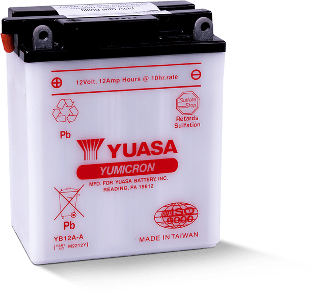 Yuasa YB12A-A Yumicron 12-Volt Battery