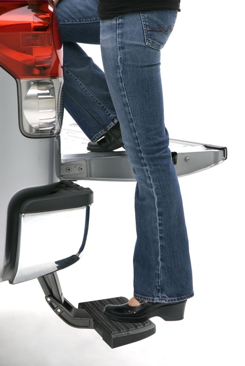 AMP Research BedStep for 2007-2013 Toyota Tundra - Retractable Rear Bumper Access Step