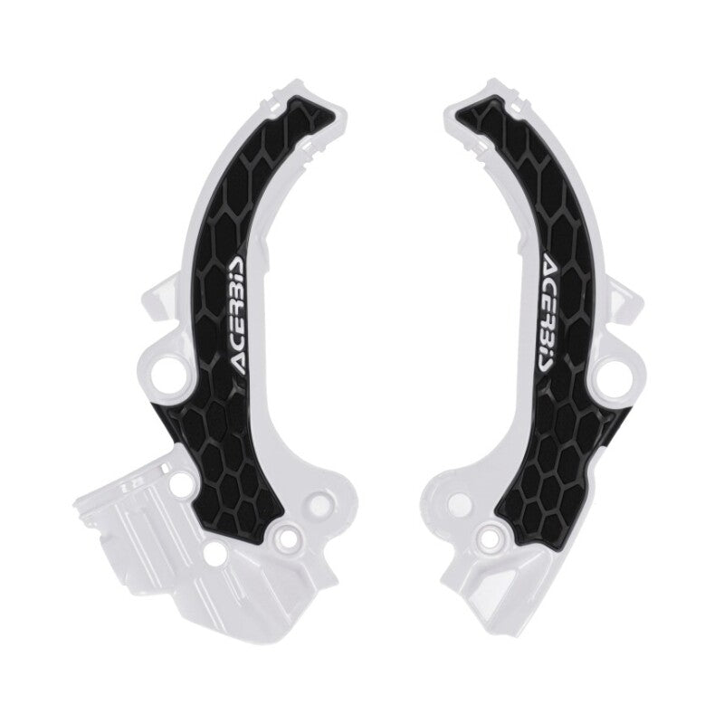 Acerbis 2024 KTM SX65 X-Grip Frame Guard White/Black – Durable Protection and Enhanced Grip