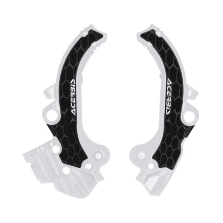 Acerbis 2024 KTM SX65 X-Grip Frame Guard White/Black – Durable Protection and Enhanced Grip