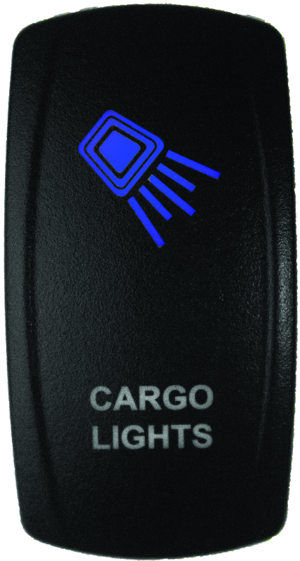 DragonFire Racing Lighted Switch Cargo Lights On/Off Blue (Part #522620)