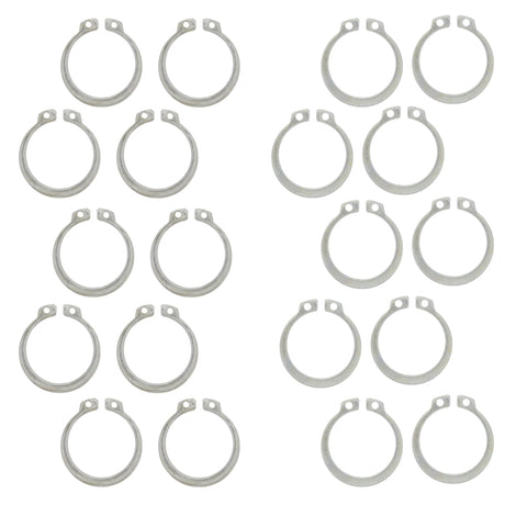 All Balls Racing 94-99 KTM EGS 250 Sprocket Retainer Kit 10 pk Washers or Snap-Rings
