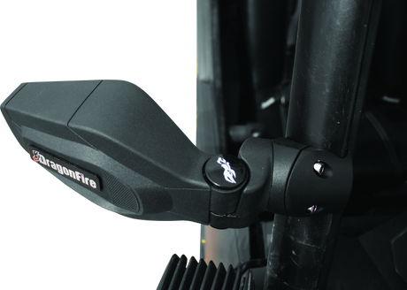 DragonFire Racing Slayer UTV Mirrors - Durable CNC-Billet Aluminum with Low-Profile Design