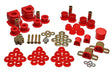 Energy Suspension Hyper-Flex Master Bushing Set for 1989-1991 Mazda RX-7 – Red Polyurethane Performance Upgrade