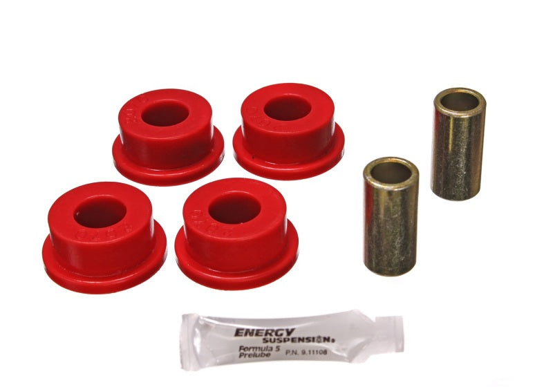 Energy Suspension 4.2131R Red Front Frame Shackle Bushing Set for 1993-1996 Ford F-350 4WD