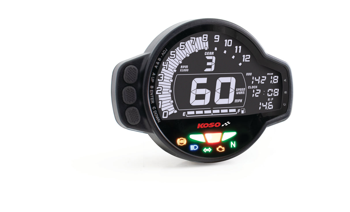 KOSO MS-01 Multifunction Motorcycle Meter for Honda MSX125 Grom (2013-2020)
