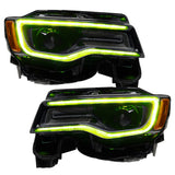 Oracle 1421 Jeep Grand Cherokee Dynamic Headlight DRL Upgrade Kit ColorSHIFT Dynamic