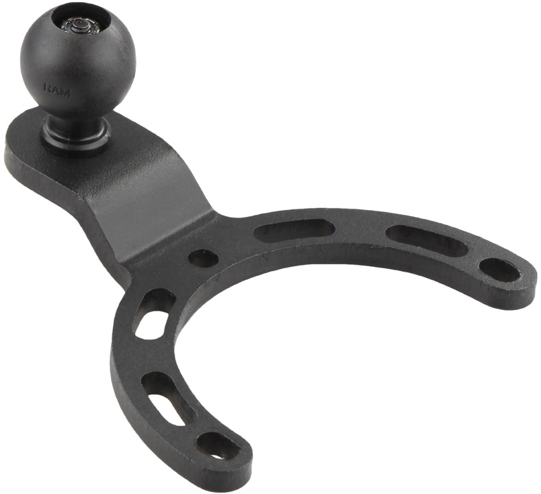 RAM Tank Mount Base with 1-Inch Ball for Marine and Recreational Vehicles - Part Number RAM-B-410U