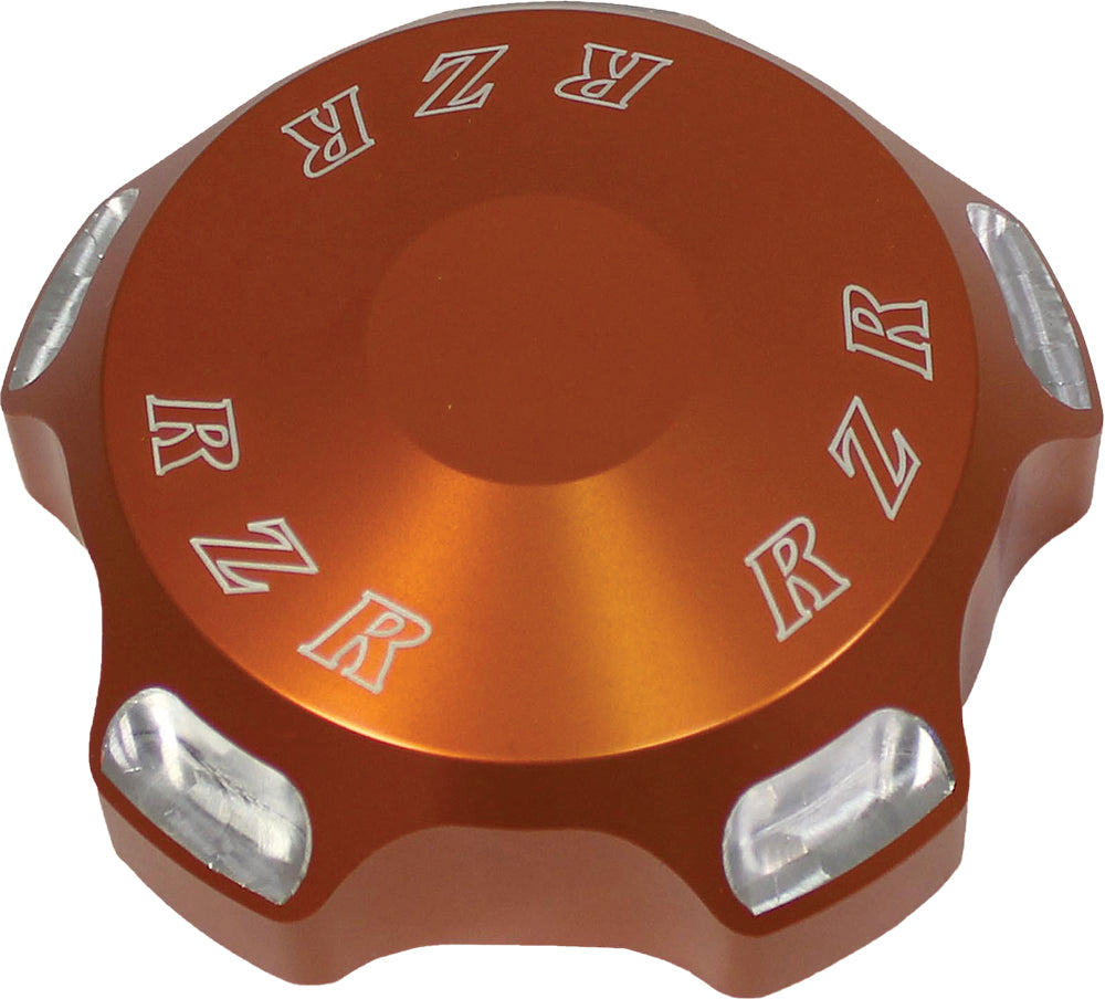 MODQUAD Gas Cap with Orange Logo for Polaris RZR 570 and 900 Models