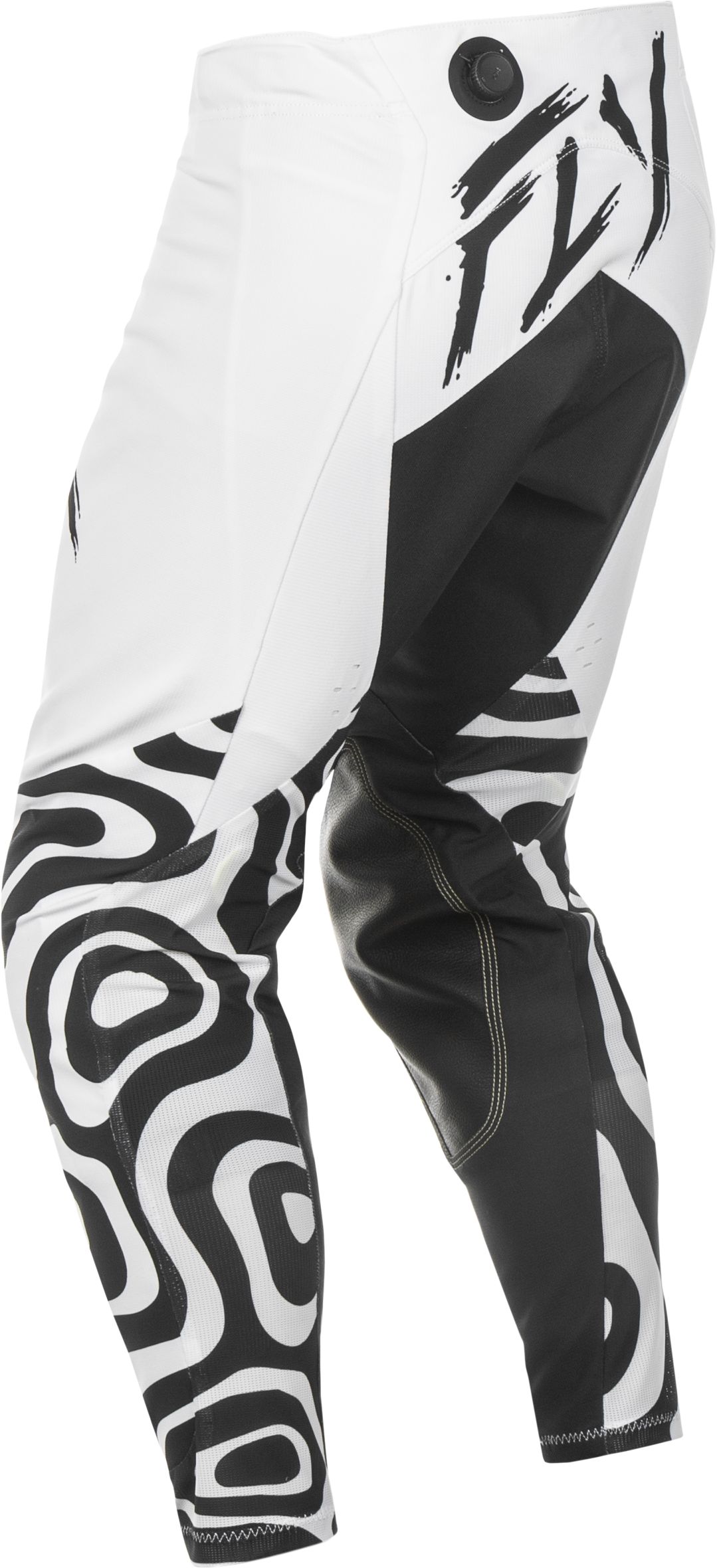 Fly Racing Evolution DST Abyss Offroad Pants White/Black US 28