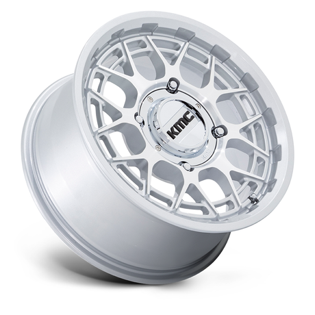 KS139 Technic UTV Wheel (Gloss Silver Machined) | KMC