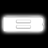 ORACLE Lighting Universal Illuminated LED Letter Badges - Matte Wht Surface Finish - B