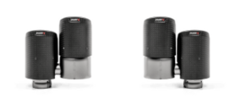 Akrapovic Carbon Tail Pipe Set for 2017-2018 Porsche Panamera Turbo – Part TP-CT/48