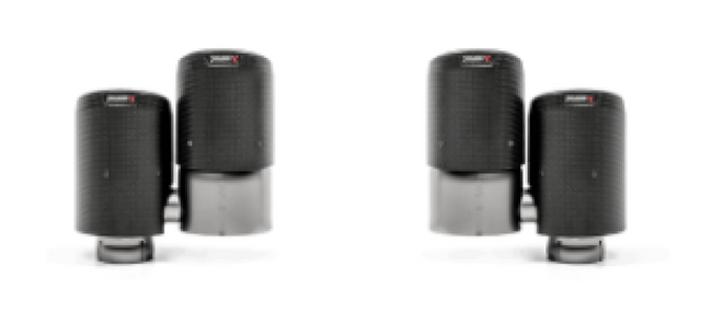 Akrapovic Carbon Tail Pipe Set for 2017-2018 Porsche Panamera Turbo – Part TP-CT/48