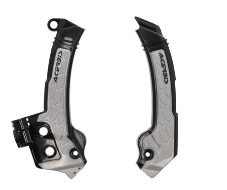 Acerbis 23+ Husqvarna FC/FX/TC/TXi/FE/TE Frame Guards with X-Grip for Enhanced Protection and Grip