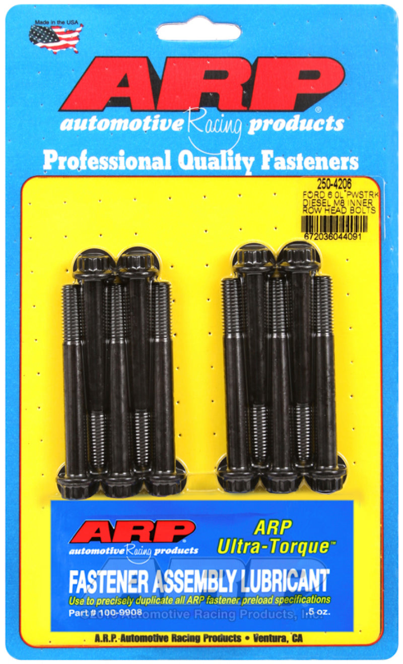 ARP 03-07 Ford 6.0L Powerstroke Inner Row M8 Head Bolt Kit - High-Performance Engine Fasteners