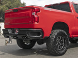 aFe Vulcan Series 3-Inch Stainless Steel DPF-Back Exhaust System with Black Tips for 2023 GMC Sierra 1500 & Chevrolet Silverado 1500 with 3.0L Turbo Diesel