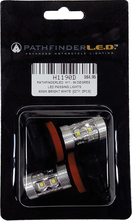 PATHFINDER H1190D LED Passing Lamp Bulb Kit for Indian Chief and Roadmaster Models