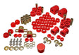 Energy Suspension Hyper-Flex Master Bushing Set for 1991-1992 Nissan Sentra - Red Polyurethane Performance Upgrade