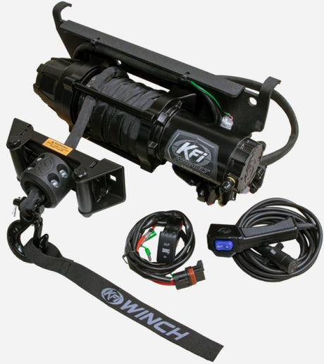 KFI Polaris Plug-N-Play Winch 5000 lbs. - Synthetic Cable