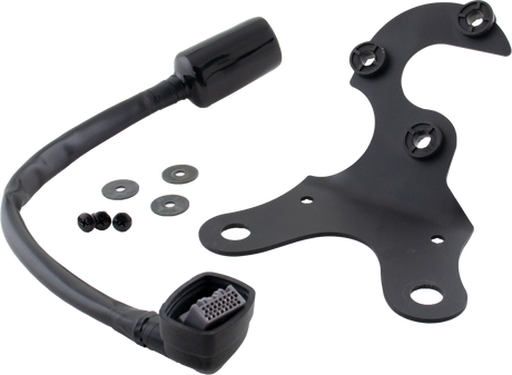 KOSO DL 04B Speedometer and Gauge Kit with Bracket for Yamaha Motorcycles - Part No. BE077000