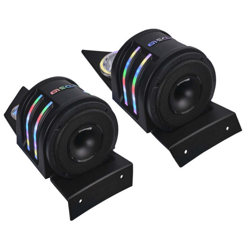 DS18 SLG-HD6V2 Headrest Enclosure for Polaris Slingshot with 4 x 6.5-inch Speaker Compatibility