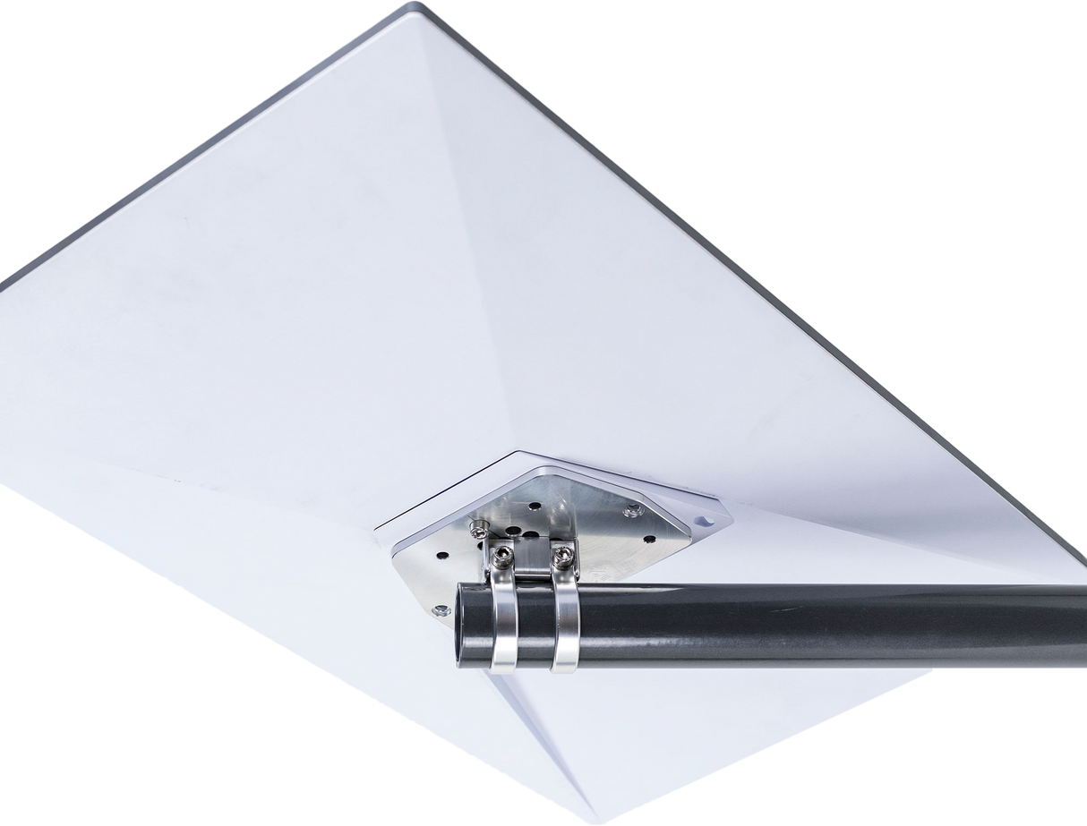 AXIA Starlink Gen 3 Tubing Mount Silver (Part Number: MODSTARG3-C) for Ground Level and Quick Setup