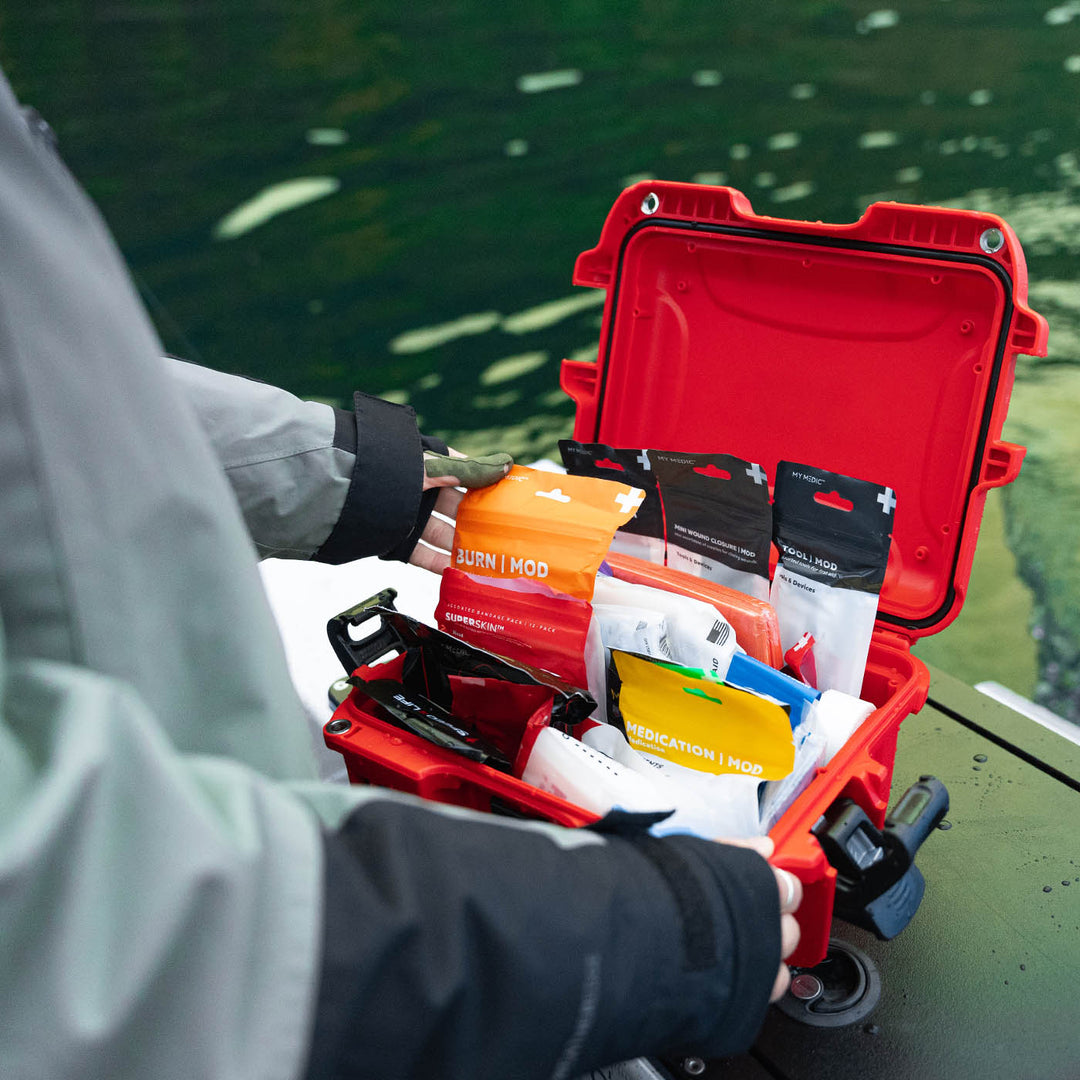 MyFAK™ Pro | Waterproof Boat and UTV First Aid Kit