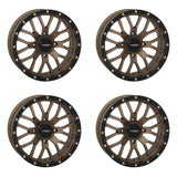 System 3 ST-3 18x7 - Bronze (4/156) 4+3 SET OF 4 (GARAGE SALE)