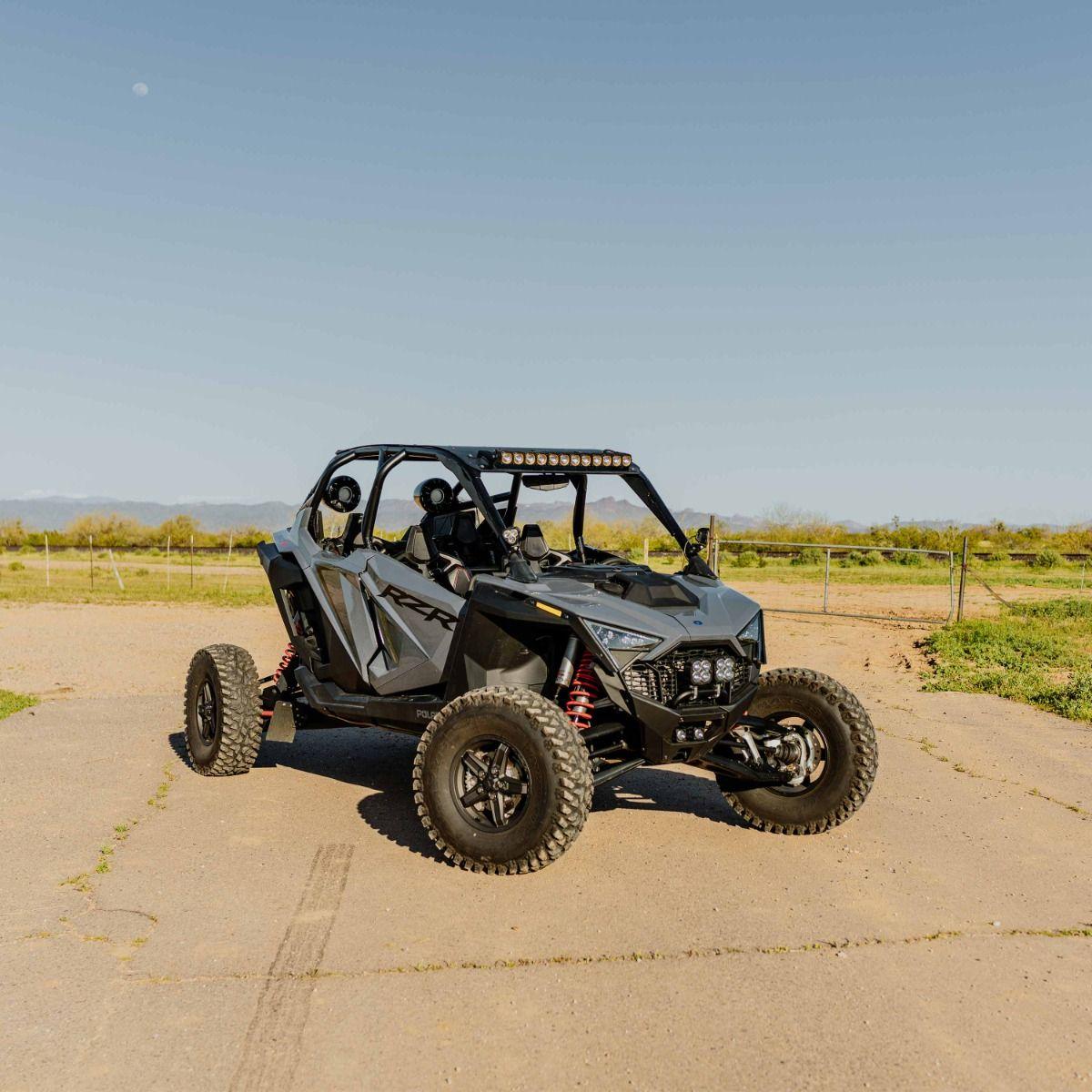 Polaris RZR Pro R Overhead Flex Era LED Light Bar Bundle | KC HiLites